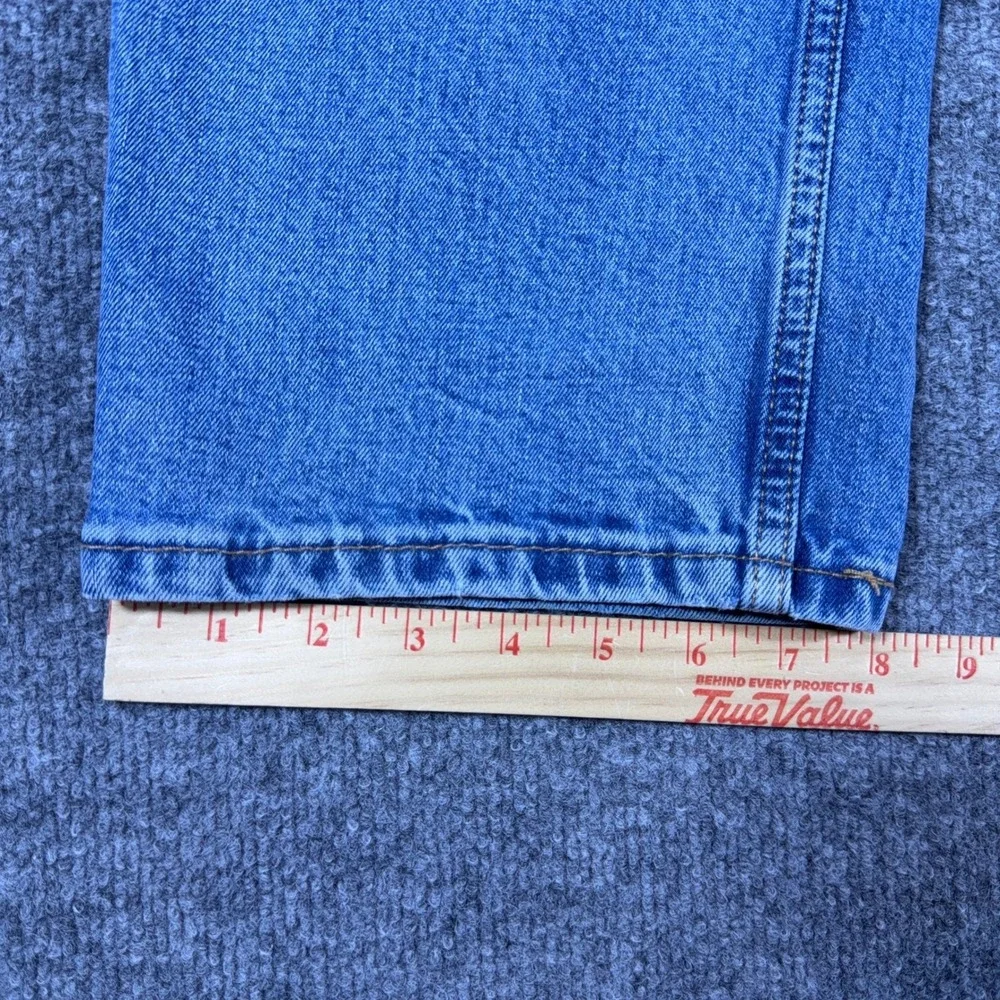 Levis 550 Mens Relaxed Fit Tapered Leg Blue Denim Jeans 38x30 00550-0059